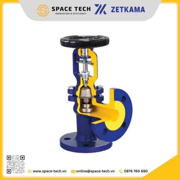 ZETKAMA - Van cầu hơi 235