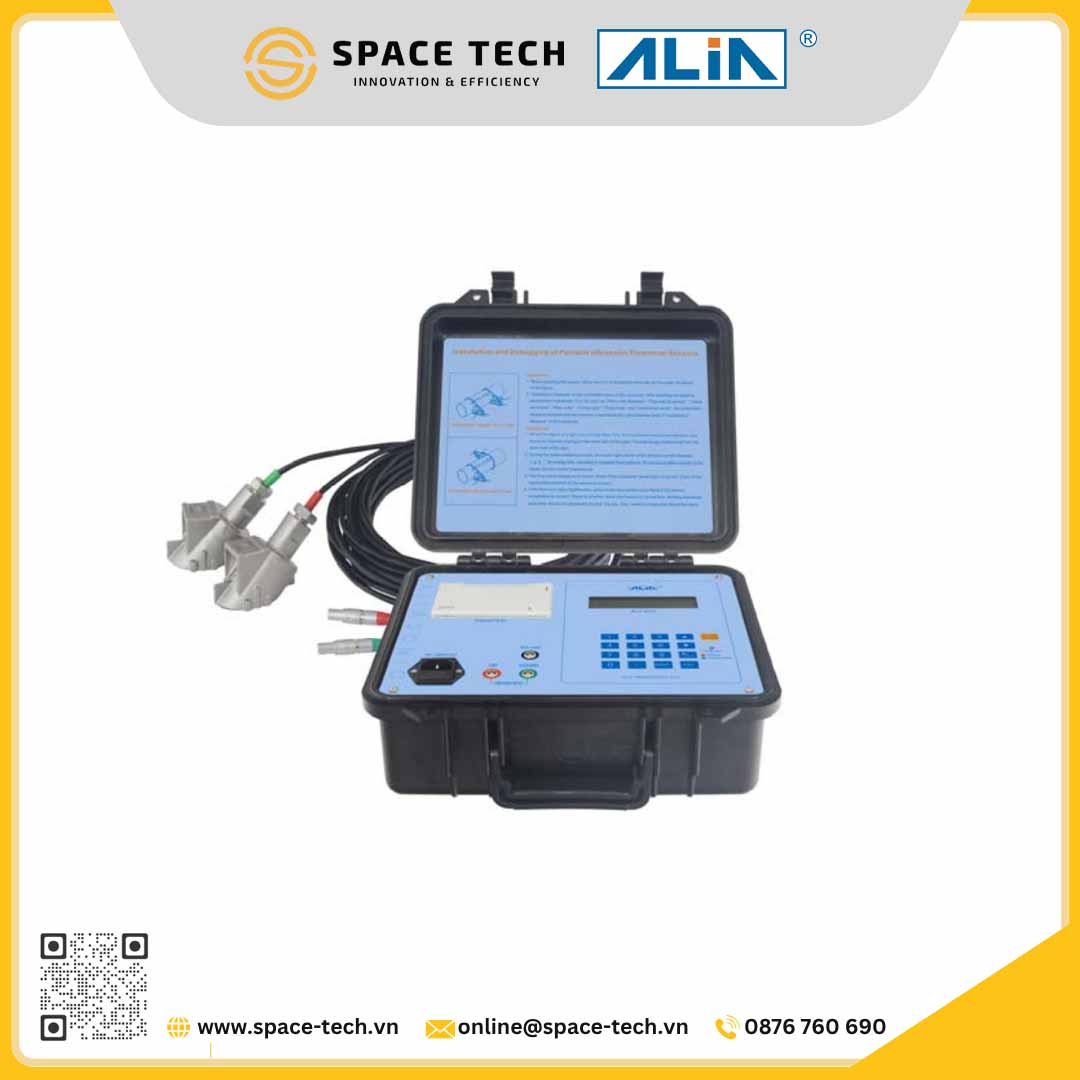 ALIA - Đồng hồ đo lưu lượng siêu âm cầm tay AUF620 1 ALIA - Đồng hồ đo lưu lượng siêu âm cầm tay AUF620