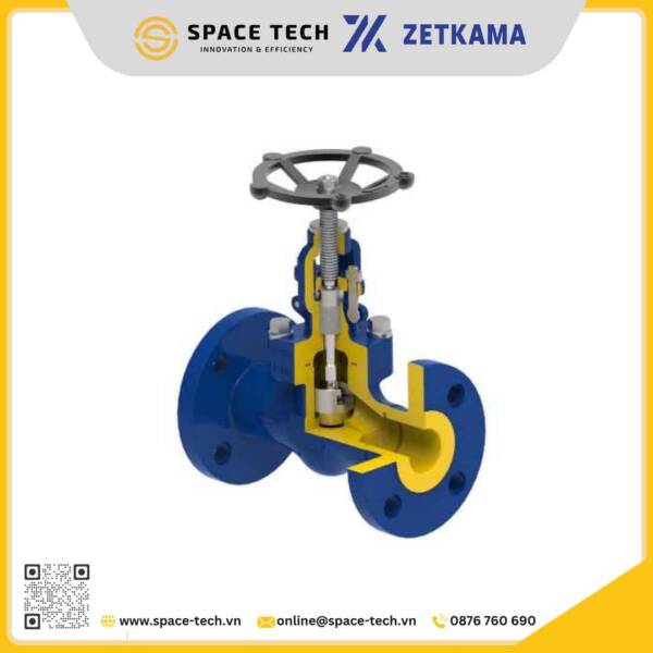 ZETKAMA - Van cầu hơi 208