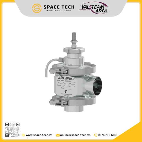 Sanitary control valve ADCA V928