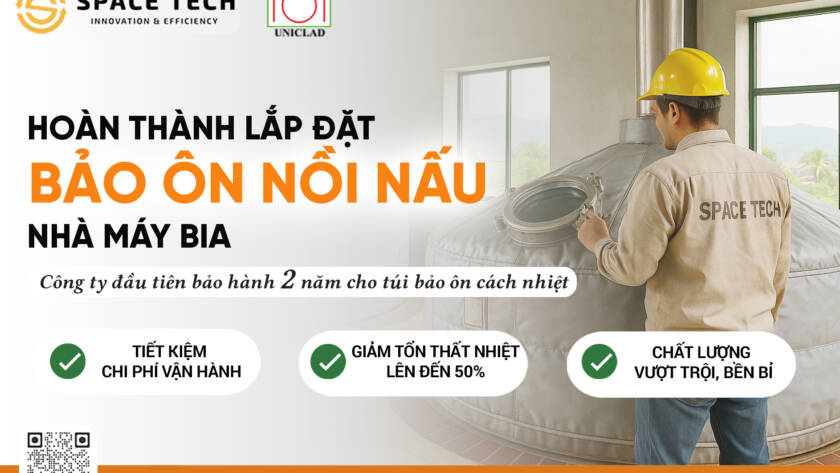 Space Tech – Nâng Tầm Hiệu Suất Sản Xuất Tại Nhà Máy Bia 1 Hoan thanh lap dat