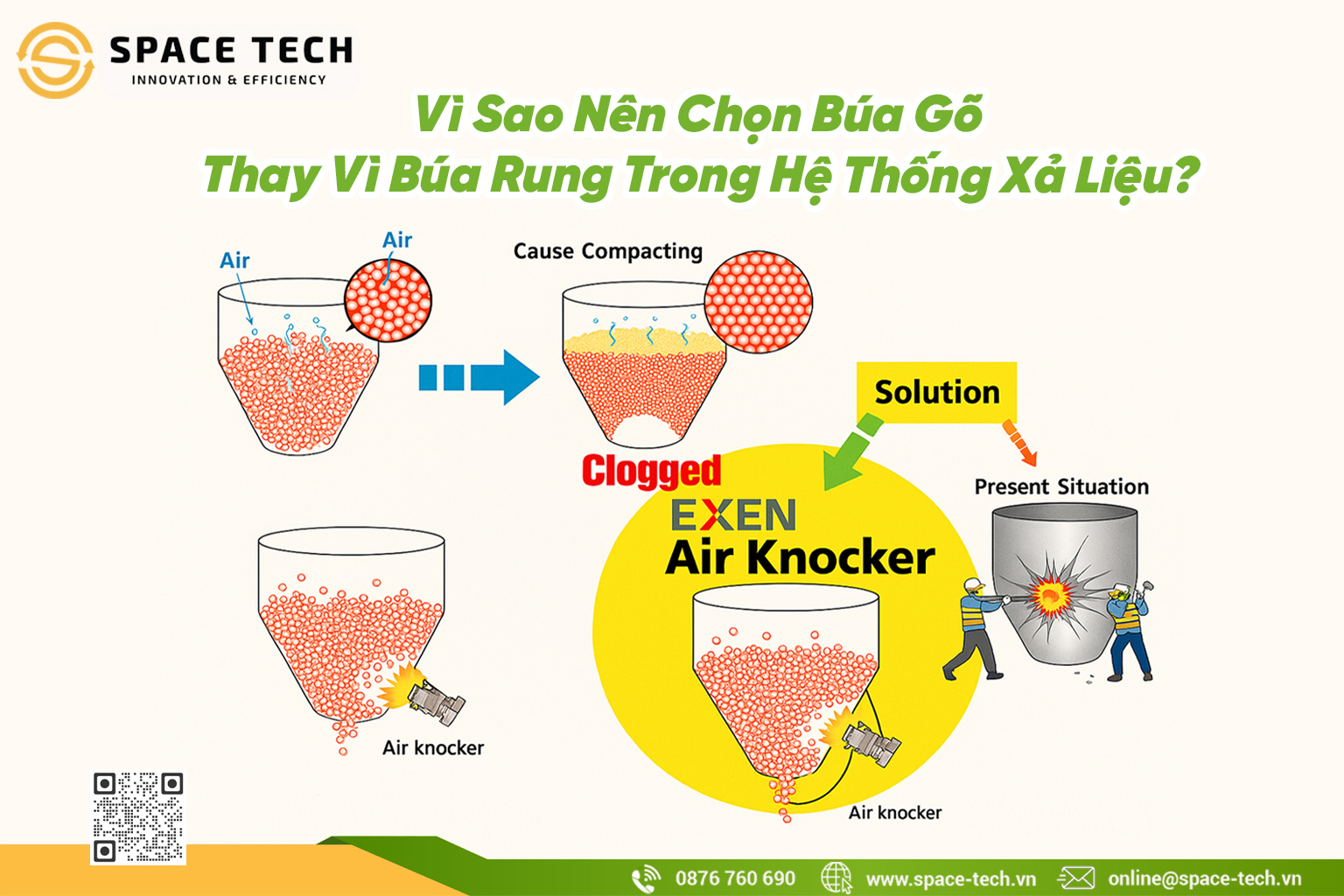 Tai sao su dung bua go thay vi bua rung