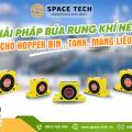 Búa Rung Khí Nén – Giải Pháp Ngăn Tắc Nghẽn Vật Liệu Cho Hopper, Tank, Máng Liệu