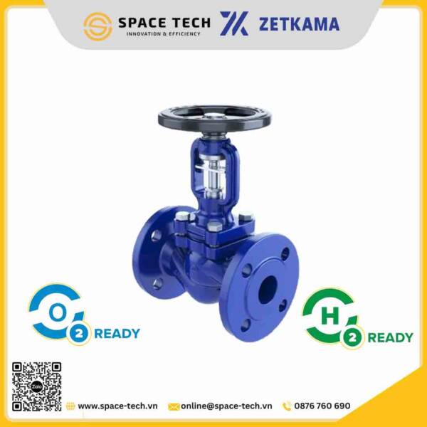 ZETKAMA - Van cầu bellow seal 234C PN25
