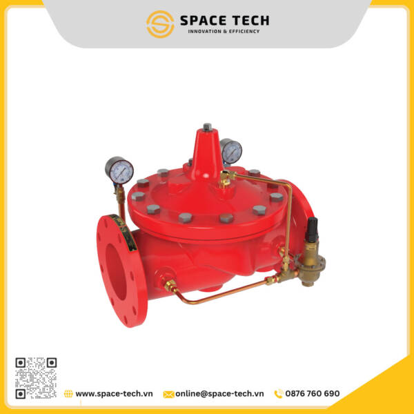 CLA-VAL - Pressure reducing valve DN100 UL LISTED 90G-21