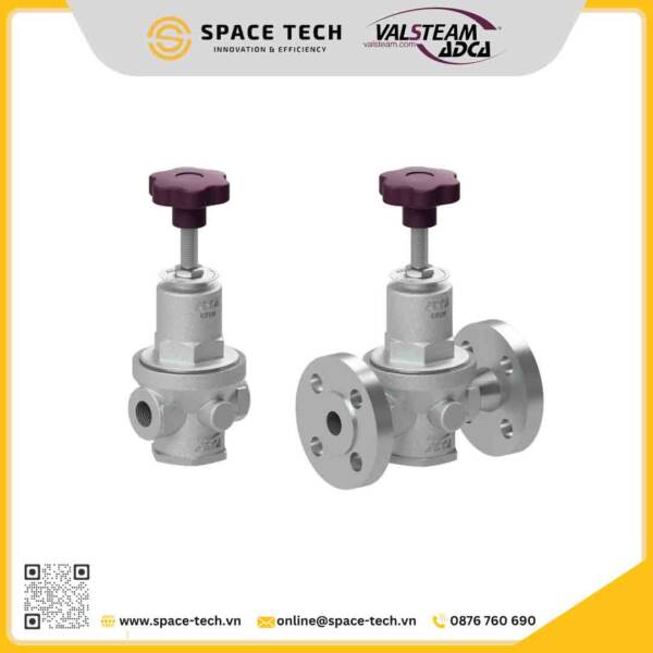 Valsteam ADCA - Diaphragm sensing pressure reducing valves PRV30SS