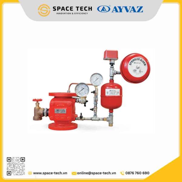 AYVAZ - Van và hệ thống báo động kiểu ướt