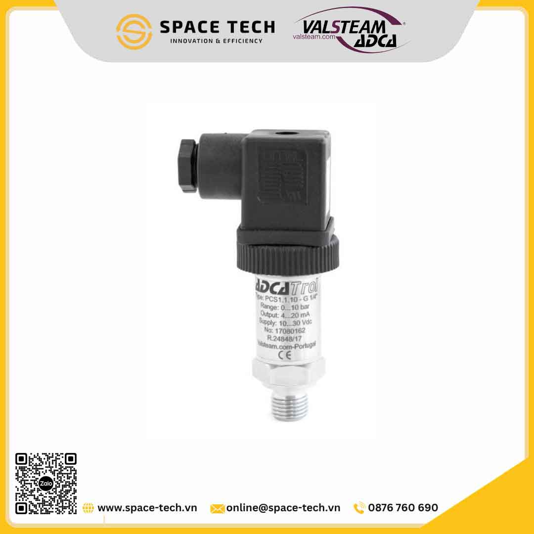 Valsteam ADCA - Cảm biến áp suất PCS1 1 Valsteam ADCA - Cảm biến áp suất PCS1