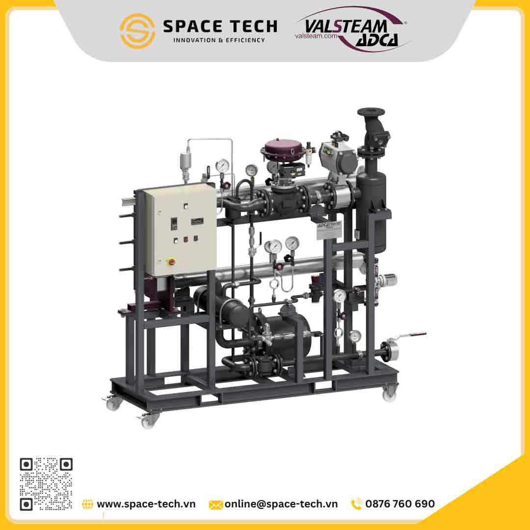 Giải Pháp Gia Nhiệt Nước Tức Thời Bằng Hơi – ADCTherm PWHU 5 trạm bơm