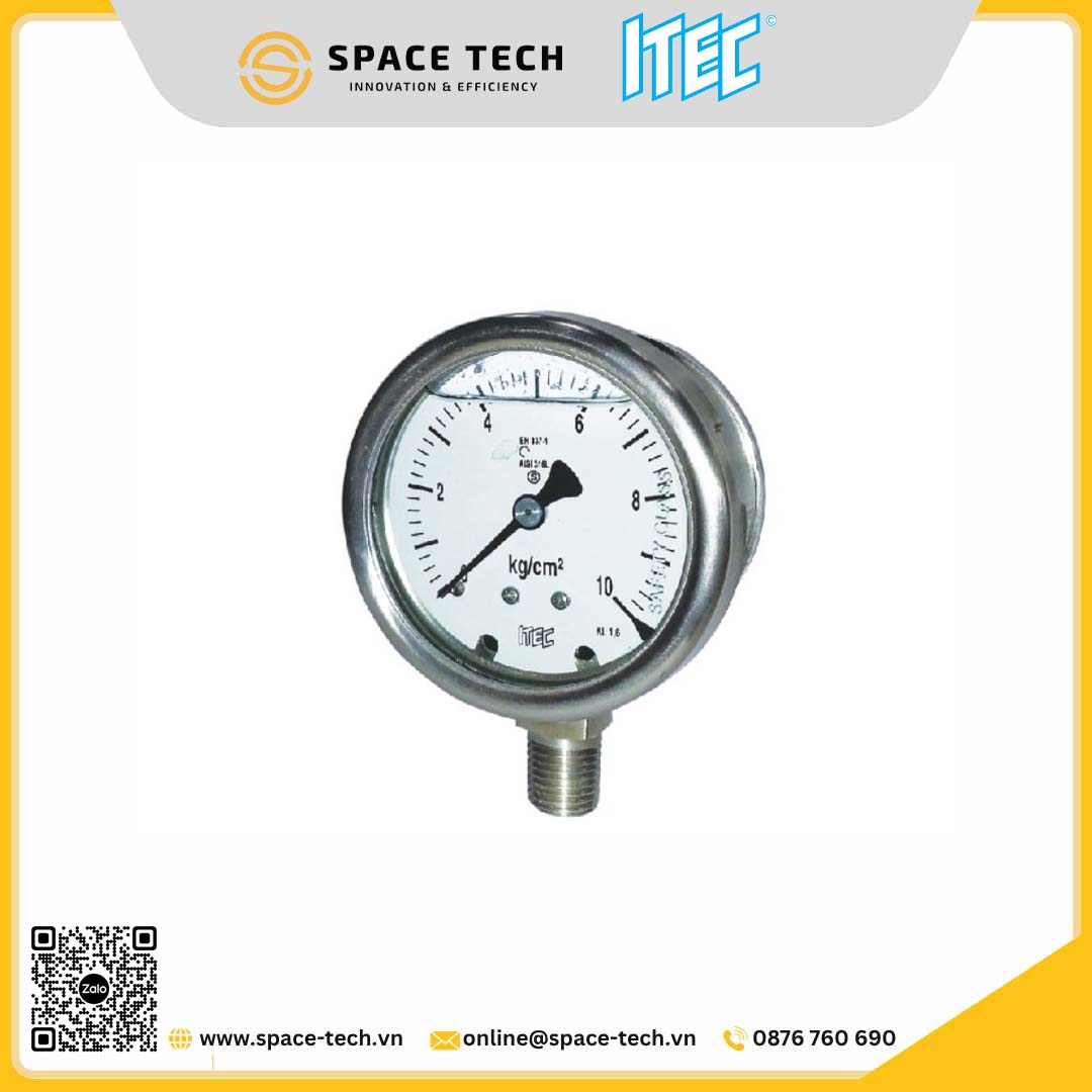 ITEC - Đồng hồ đo áp suất P203 1 ITEC - Đồng hồ đo áp suất P203