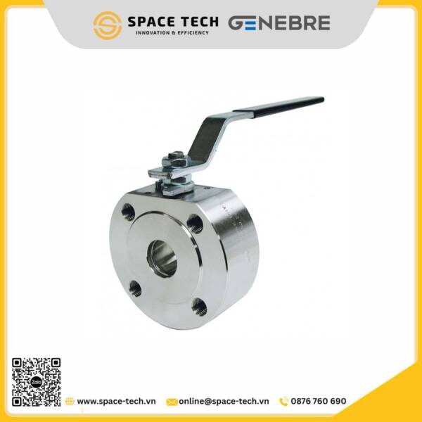 GENEBRE - Van bi inox nối wafer 2110