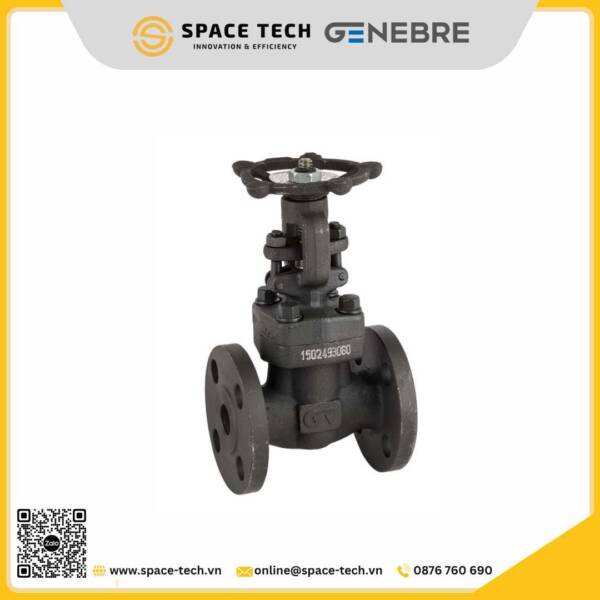 GENEBRE - Van cổng thép đen 2232A