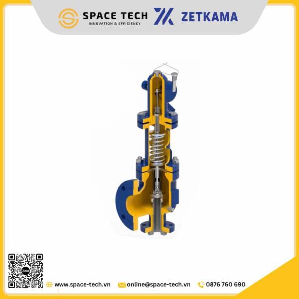 ZETKAMA - Full lift safety valve – API 526