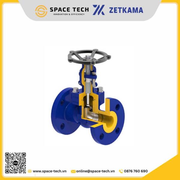 ZETKAMA - Van cổng ANSI class 150, 300, 600 Fig 108