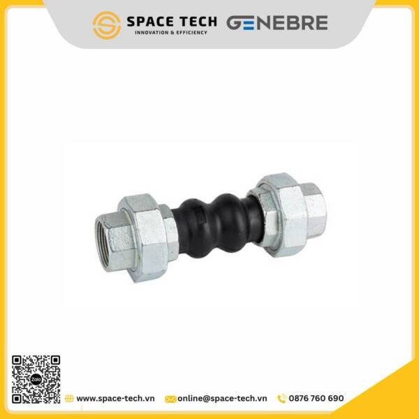 GENEBRE - Khớp nối mềm cao su nối ren 2830
