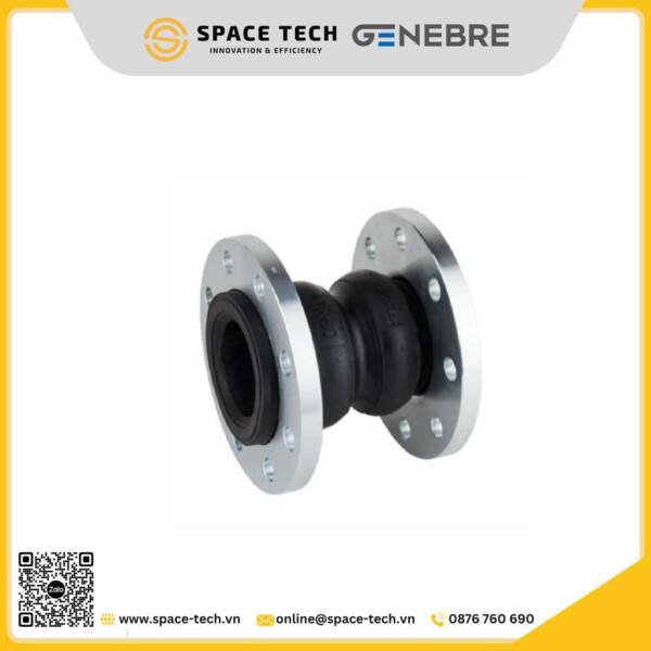 GENEBRE - Khớp nối mềm cao su nối ren 2833