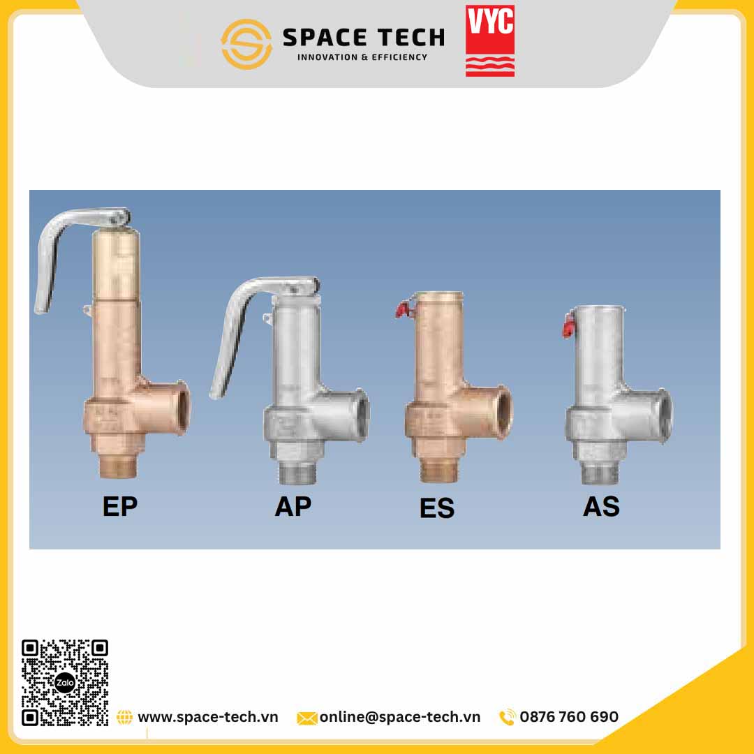 VYC – Full lift safety valve 695EP/ AP/ ES/ AS 1 VYC – Full lift safety valve 695EP/ AP/ ES/ AS