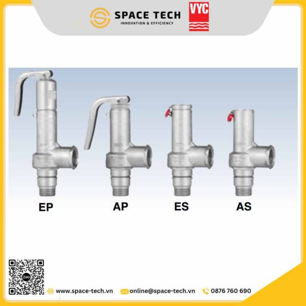 VYC - Full lift safety valve 995EP/ AP/ ES/ AS